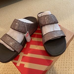 Brand new LULU Superglitz slide by FitFlop
